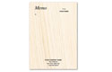 Wood Grain Memo